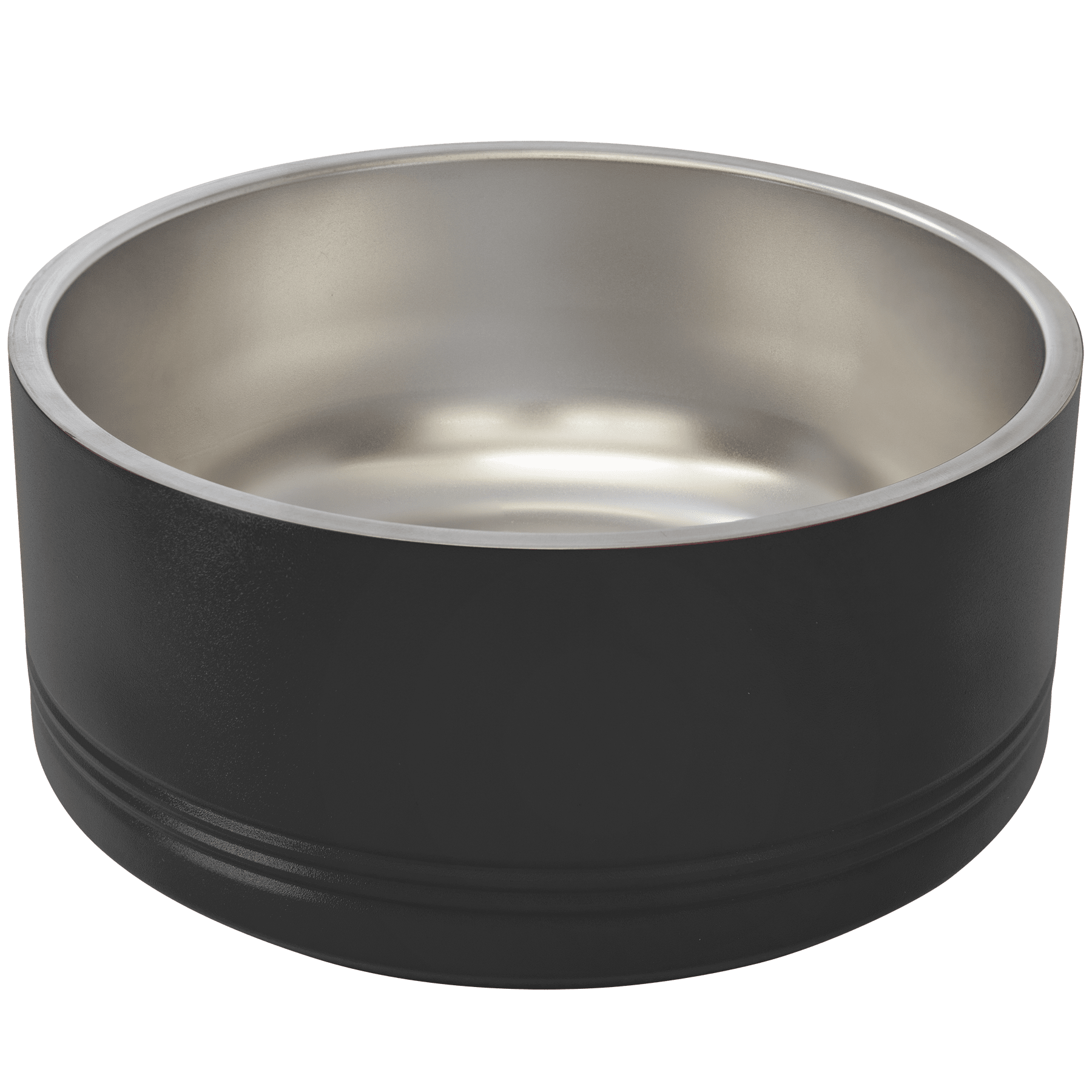 Polar Camel 64 oz. Large Black Pet Bowl