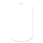 Gloss Aluminum G.I. Tag - JWL16