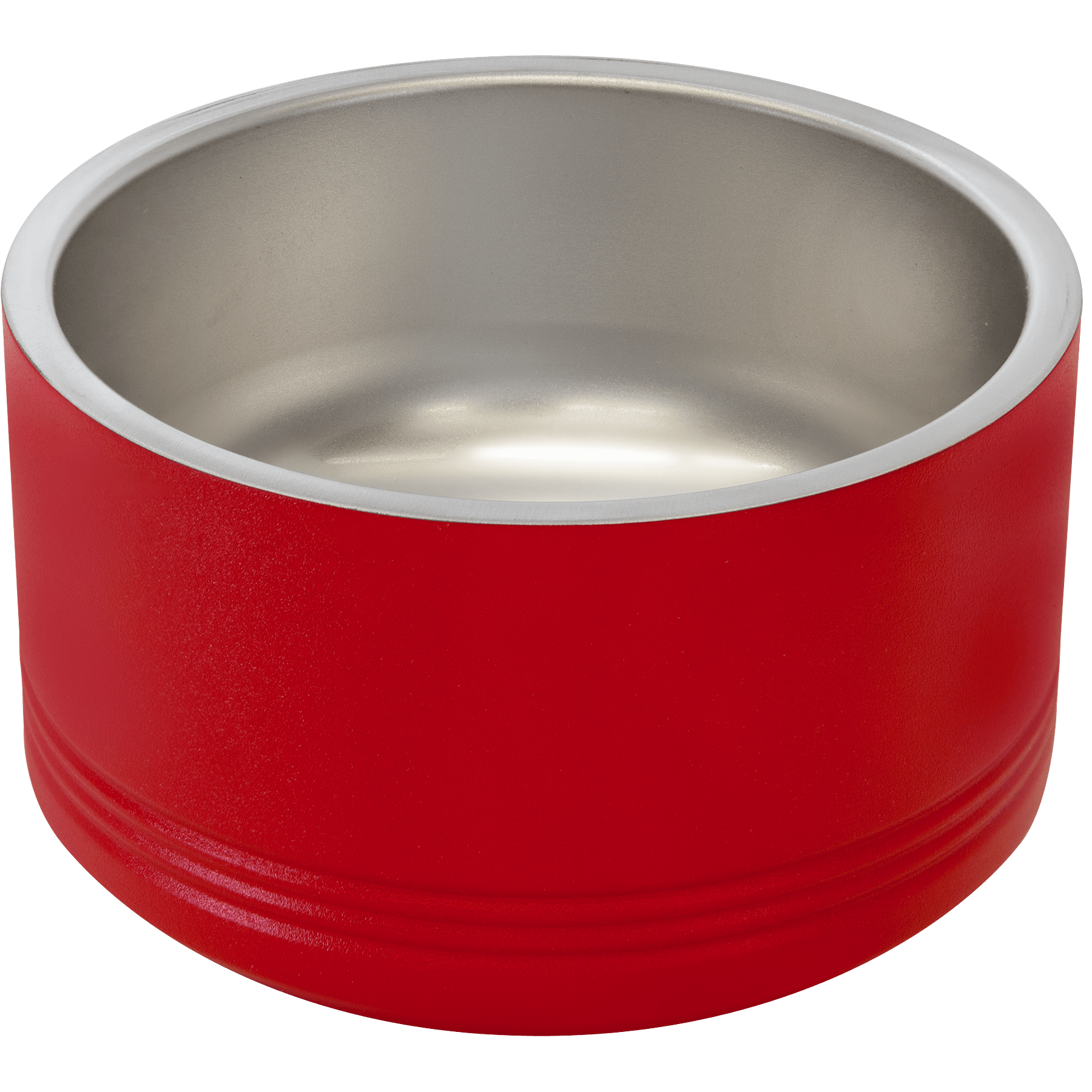 Polar Camel 18 oz. Small Red Pet Bowl