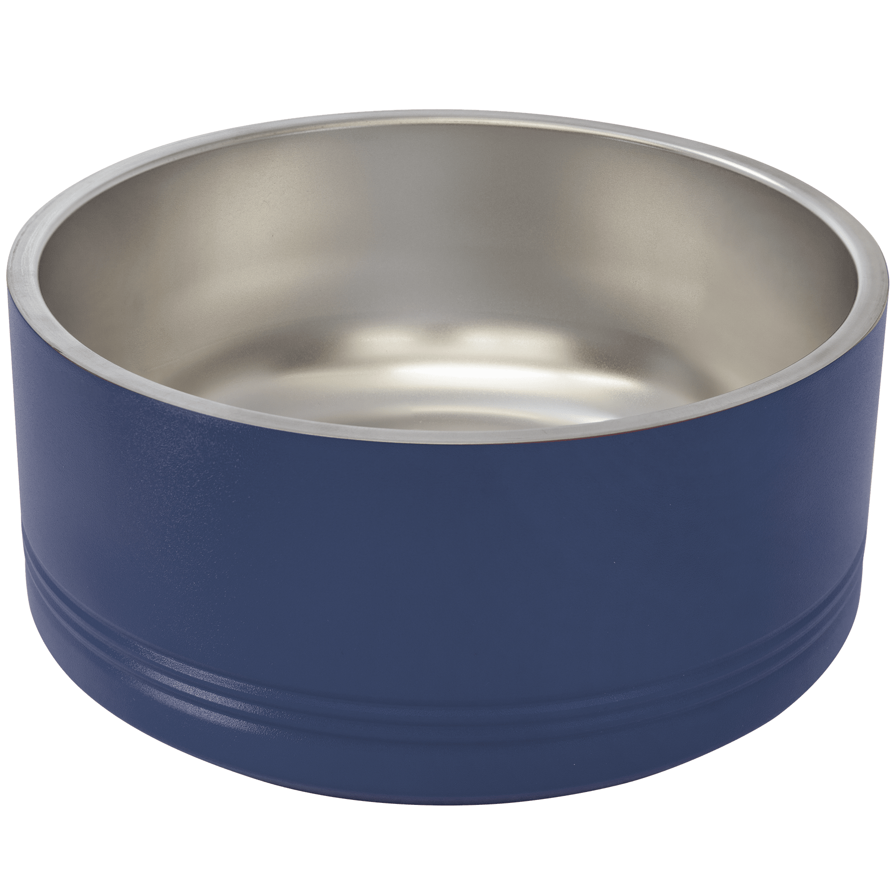 Polar Camel 64 oz. Large Navy Blue Pet Bowl