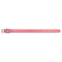 Small 15" x.75" Pink Leatherette Dog Collar