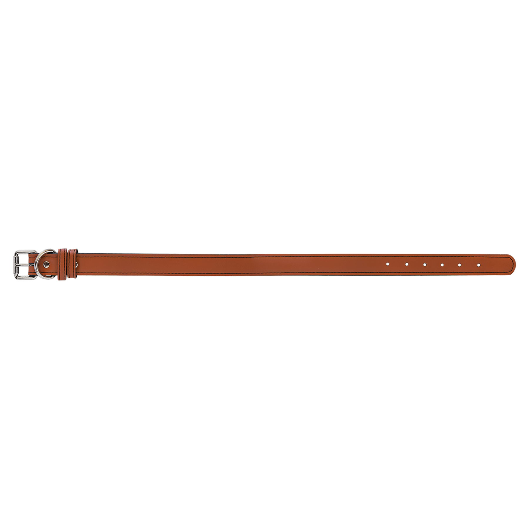 Extra Large 27" x 1.25" Rawhide Leatherette Dog Collar