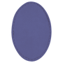 3" x 2" Oval Purple Leatherette Patch with Adhesive