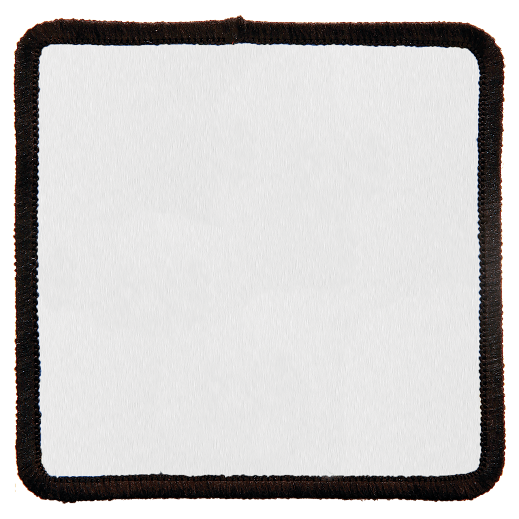 Square Sublimatable Patch with Adhesive & Black Border