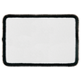 Rectangle Sublimatable Patch with Adhesive & Black Border