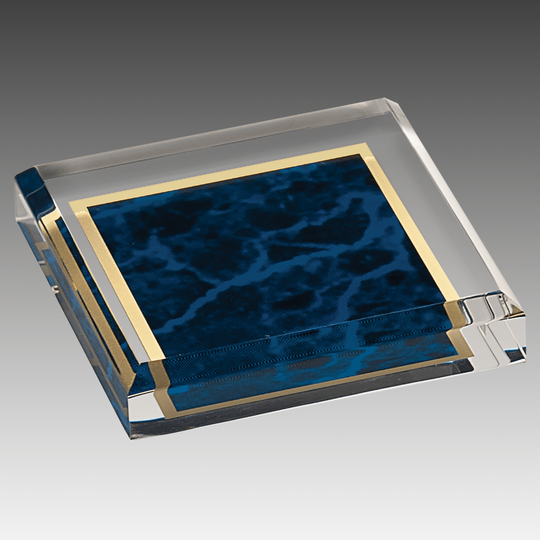 Colored Acrylic Paperweight - PWGT02