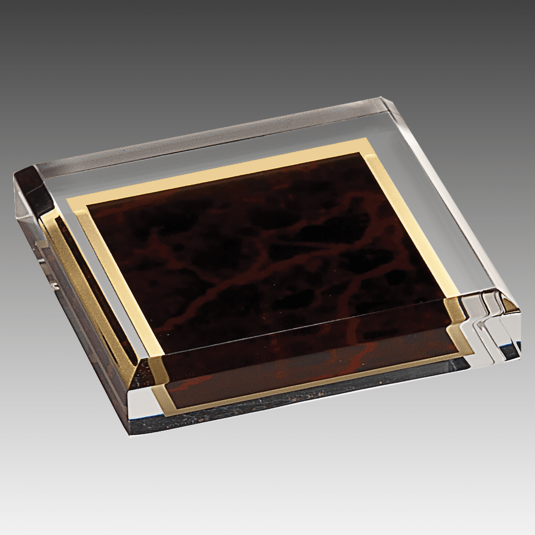 Colored Acrylic Paperweight - PWGT02
