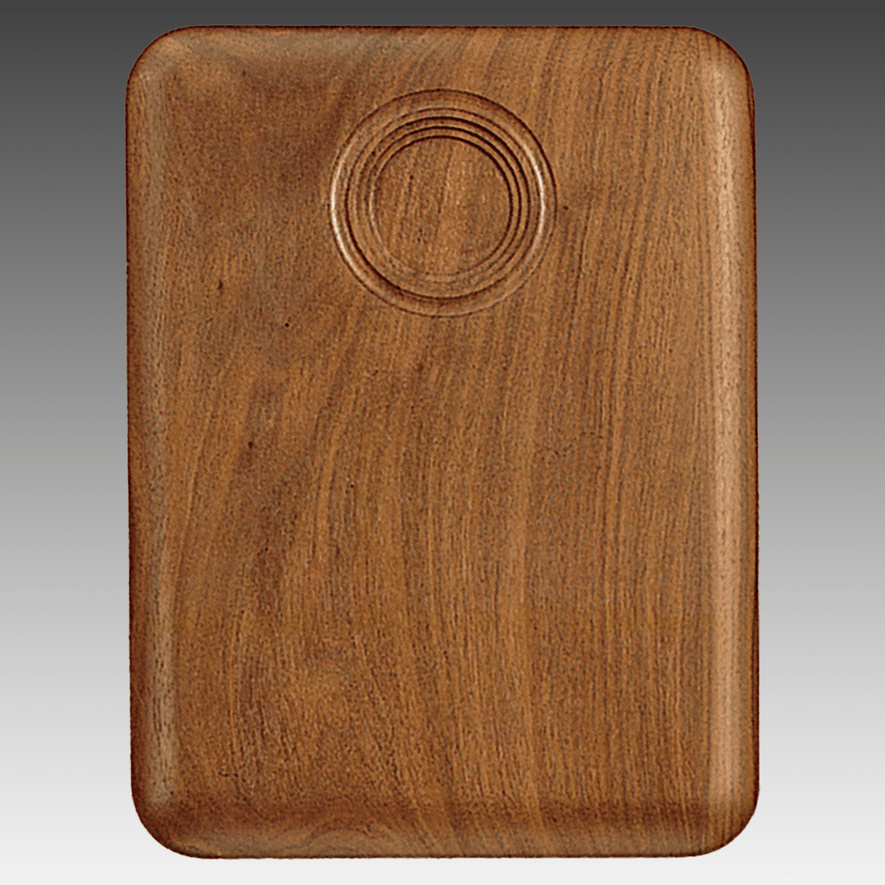 7" x 8" Walnut Airflyte Medallion Plaque Board