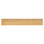 6" Bamboo Ruler