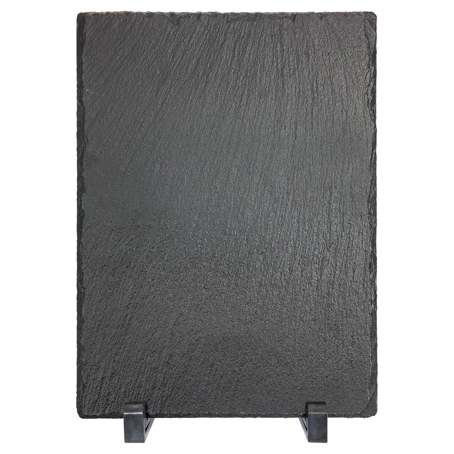 7" x 5" Rectangle Slate Decor with Plastic Feet