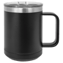Polar Camel 15 oz. Black Vacuum Insulated Mug w/ Slider Lid