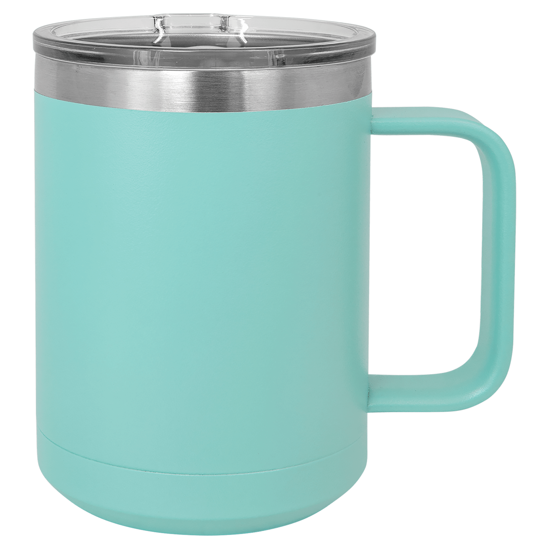 Polar Camel 15 oz. Teal Vacuum Insulated Mug with Slider Lid