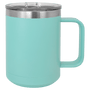 Polar Camel 15 oz. Teal Vacuum Insulated Mug with Slider Lid