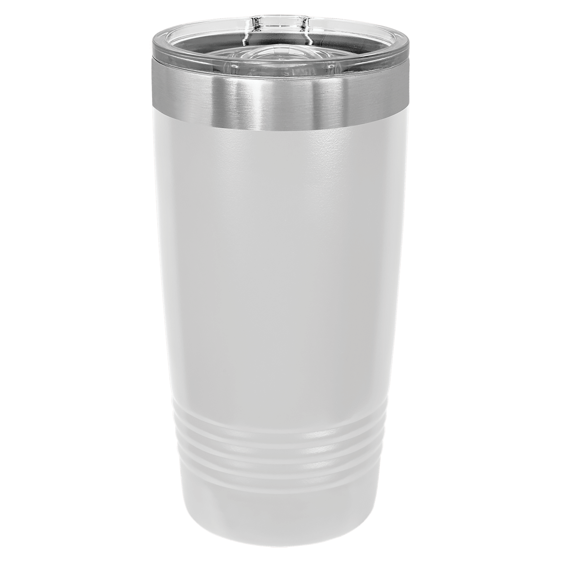 Polar Camel 20 oz. White Insulated Ringneck Tumbler
