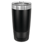 PC  20 oz. Black Ringneck Insulated Tumbler and Silver Ring