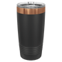 PC  20 oz. Black/Rose Gold ION-Plated Ringneck Tumbler