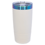 Polar Camel 20 oz. White/Prism ION-Plated Ringneck Tumbler