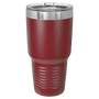 Polar Camel 30 oz. Maroon Insulated Ringneck Tumbler