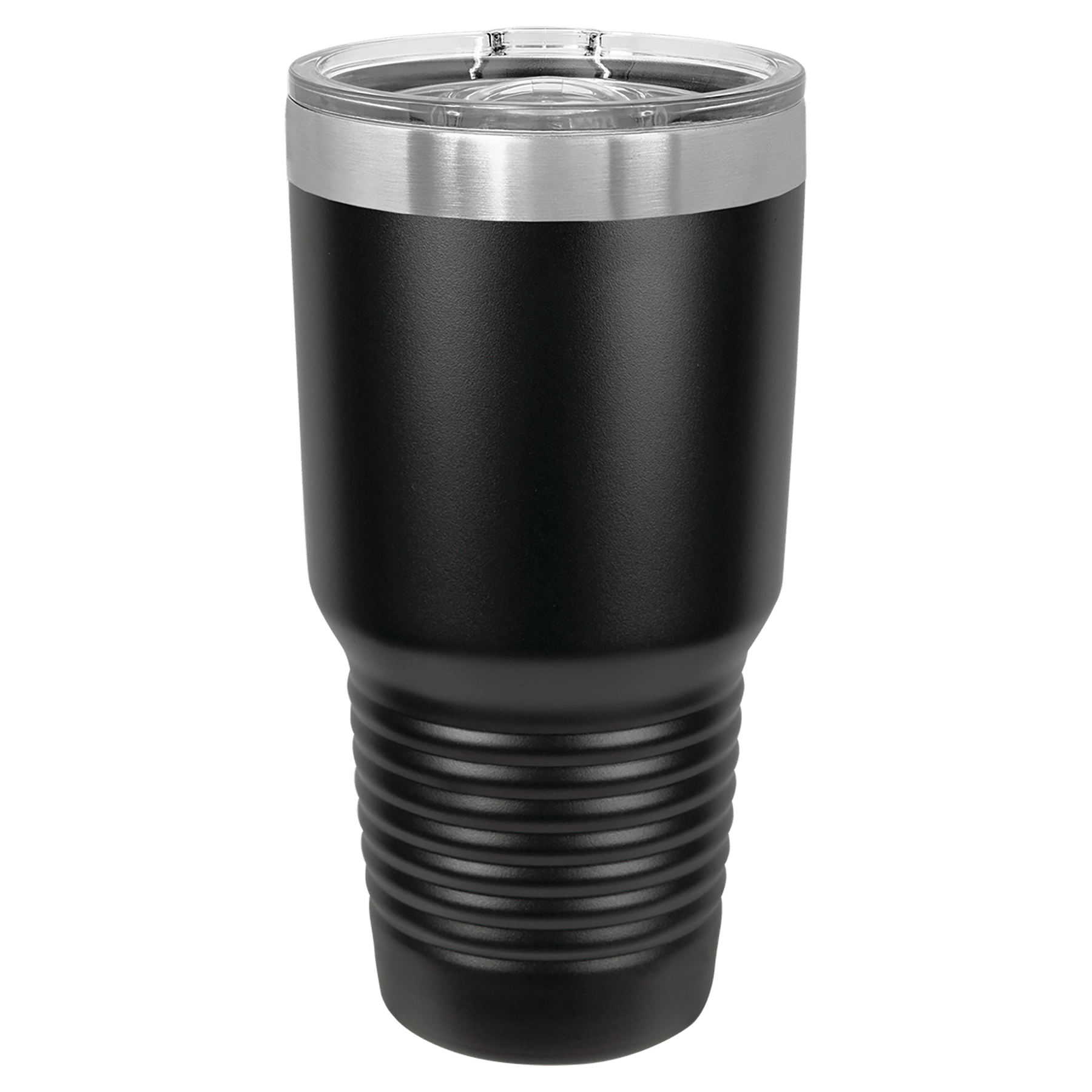 PC  30 oz. Black Insulated Ringneck Tumbler and Silver Ring