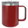 Polar Camel 15 oz. Maroon Vacuum Insulated Mug w/Slider Lid