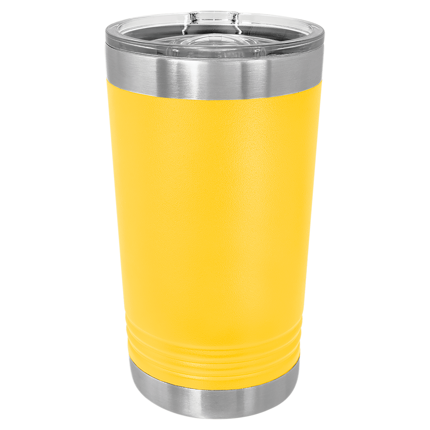 Polar Camel Yellow 16 oz. Pint with Slider Lid