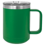 Polar Camel 15 oz. Green Vacuum Insulated Mug w/Slider Lid
