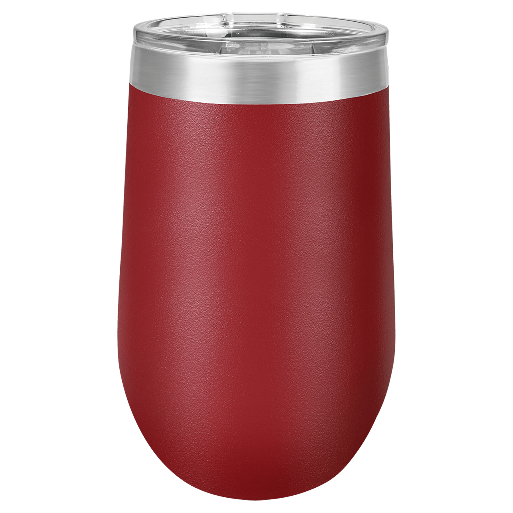 Polar Camel 16 oz. Maroon Stemless Tumbler