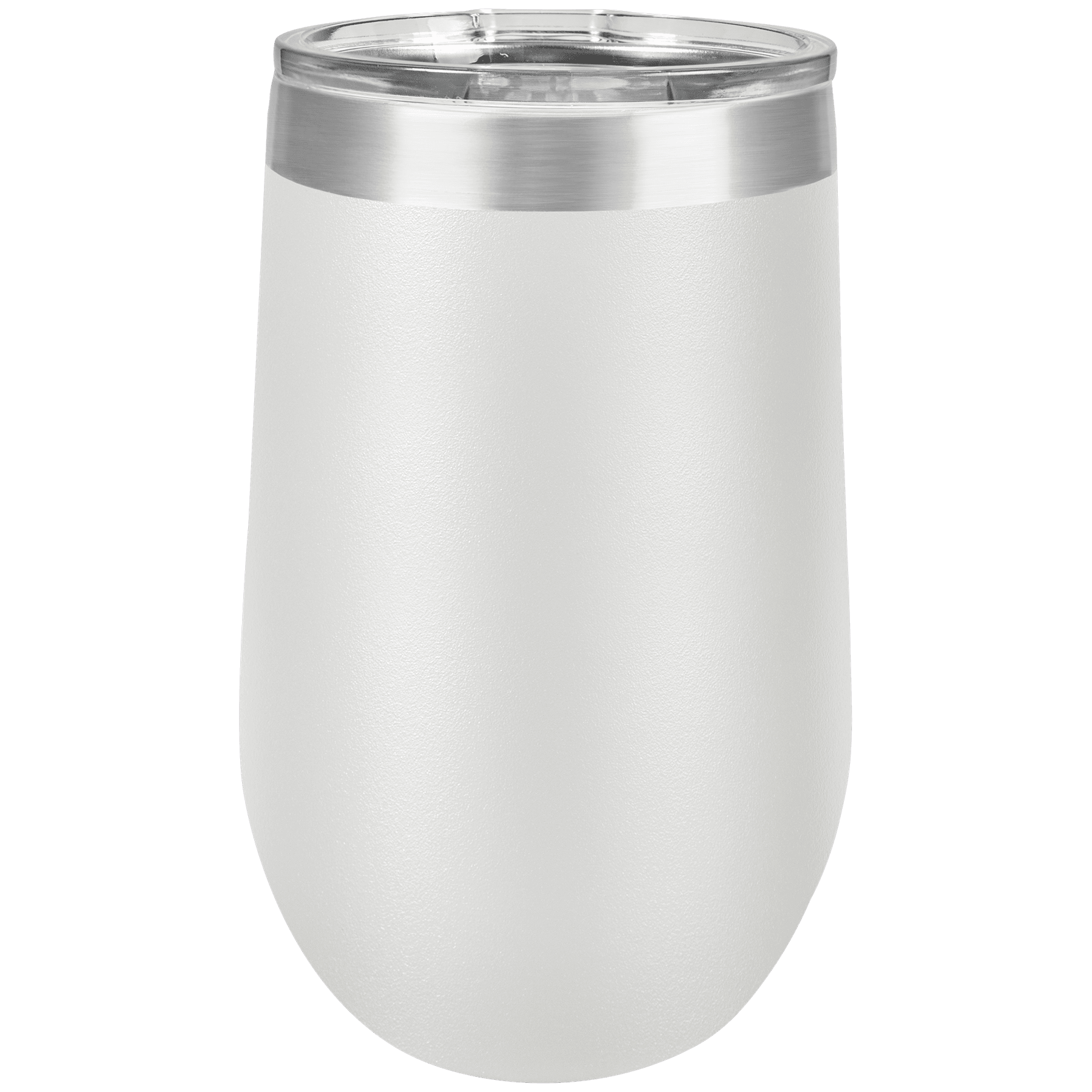 Polar Camel 16 oz. White Stemless Tumbler
