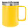 Polar Camel 15 oz. Yellow Vacuum Insulated Mug w/Slider Lid