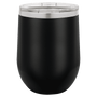 Polar Camel 12 oz. Black Stemless Wine Tumbler