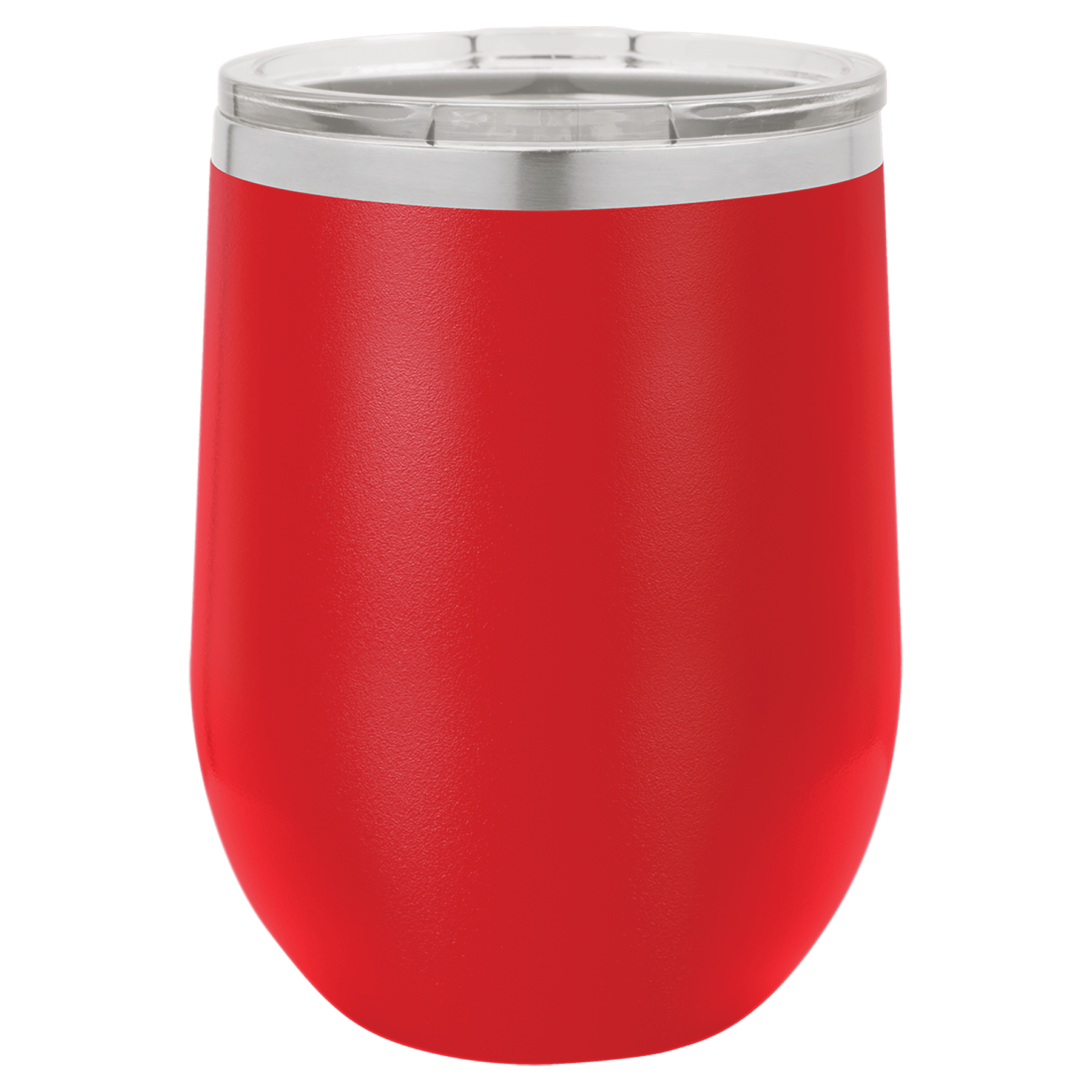 Polar Camel 12 oz. Red Stemless Tumbler