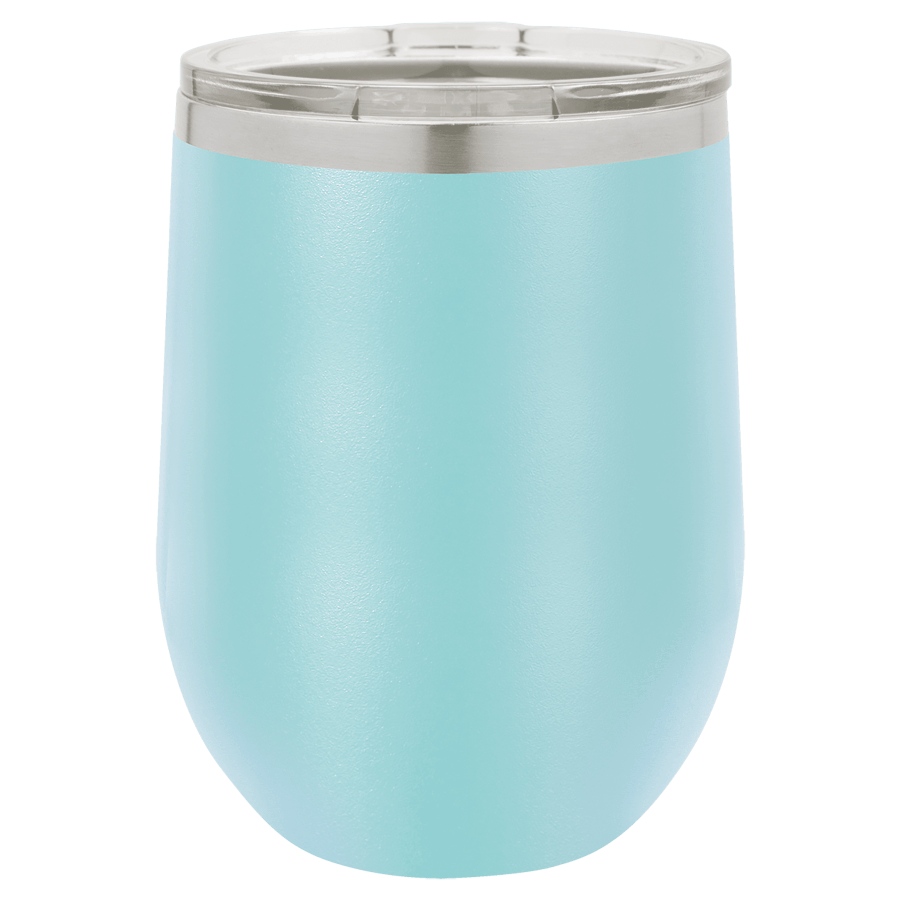 Polar Camel 12 oz. Light Blue Stemless Wine Tumbler