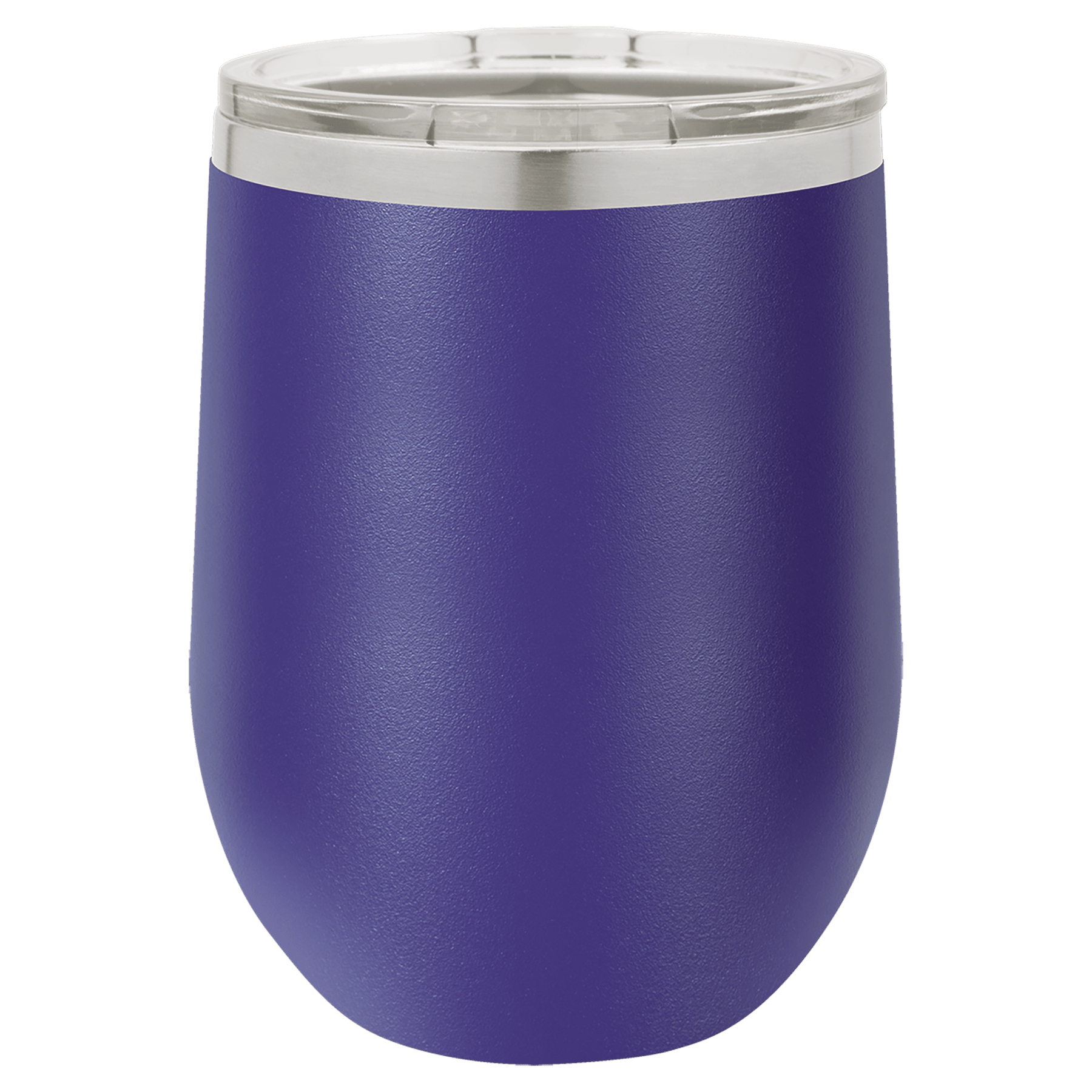 Polar Camel 12 oz. Purple Stemless Wine Tumbler
