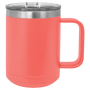 Polar Camel 15 oz. Coral Vacuum Insulated Mug w/Slider Lid