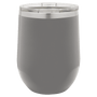 Polar Camel 12 oz. Dark Gray Stemless Wine Tumbler