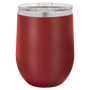 Polar Camel 12 oz. Maroon Stemless Wine Tumbler