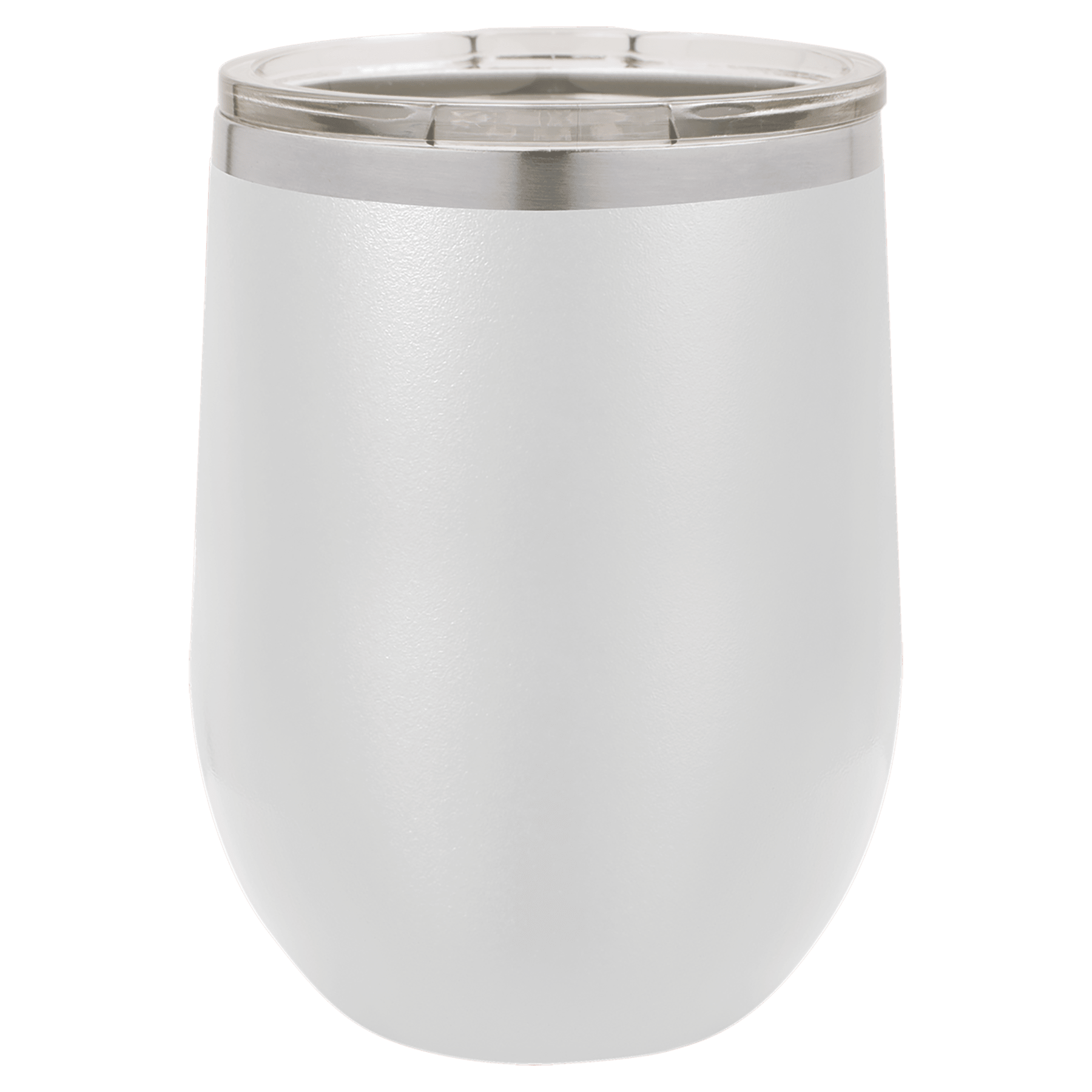 Polar Camel 12 oz. White Stemless Wine Tumbler