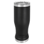 Black 14 oz. Polar Camel Pilsner with Clear Lid