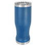 Royal Blue 14 oz. Polar Camel Pilsner with Clear Lid