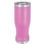 Light Purple 14 oz. Polar Camel Pilsner with Clear Lid