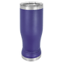 Purple 14 oz. Polar Camel Pilsner with Clear Lid