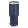 Polar Camel Navy Blue 14 oz. Pilsner with Clear Lid