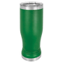 Green 14 oz. Polar Camel Pilsner with Clear Lid