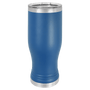 Polar Camel Royal Blue 20 oz. Pilsner with Clear Lid