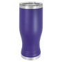 Polar Camel Purple 20 oz. Pilsner with Clear Lid