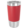 Polar Camel 20 oz. Red/White Tumbler w/Silicone Grip