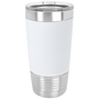 20 oz. Polar Camel White/Black Tumbler w/Silicone Grip