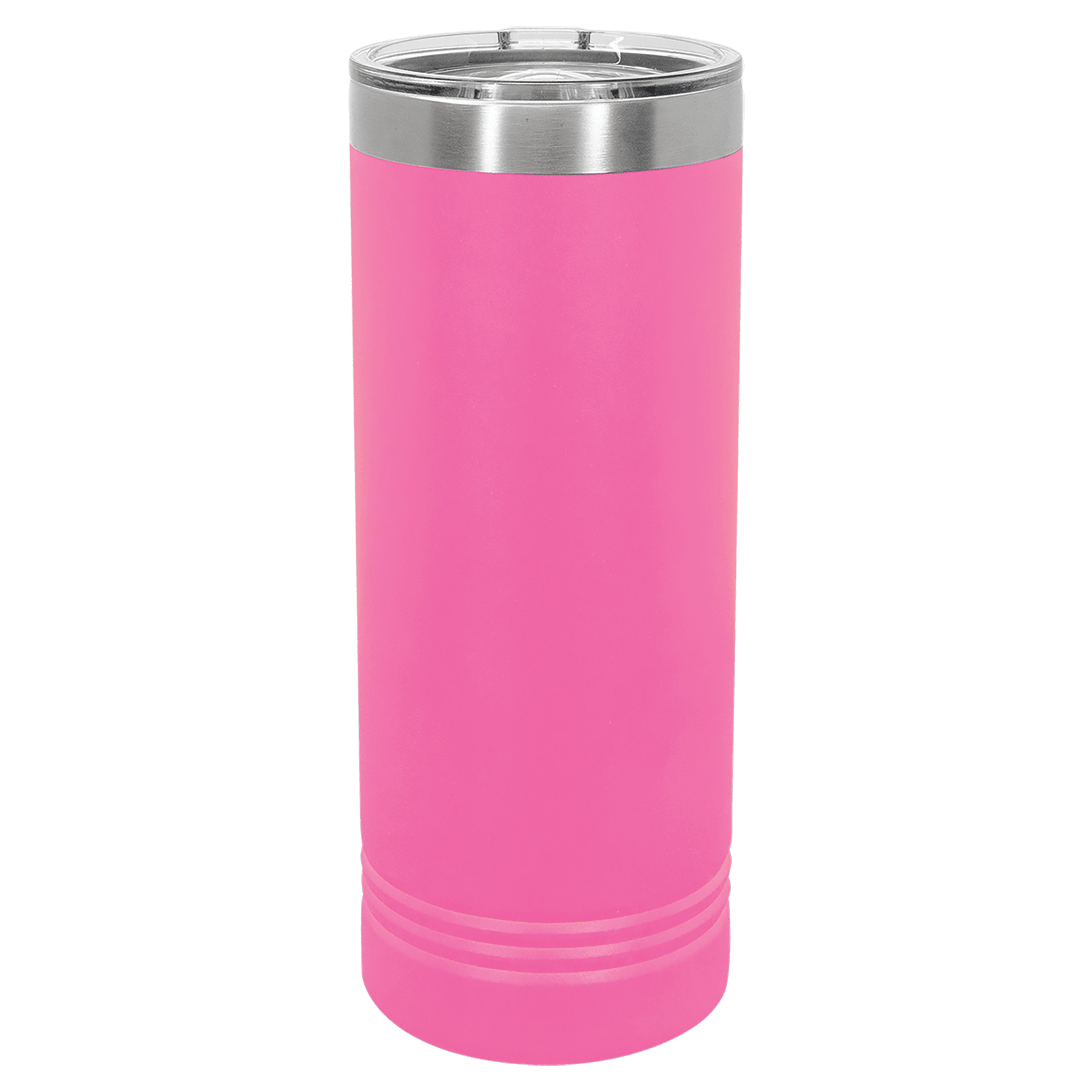 Polar Camel 22 oz. Pink Skinny Tumbler with Slider Lid