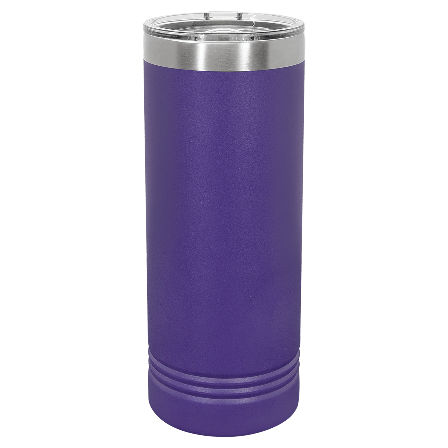 Polar Camel 22 oz. Purple Skinny Tumbler with Slider Lid