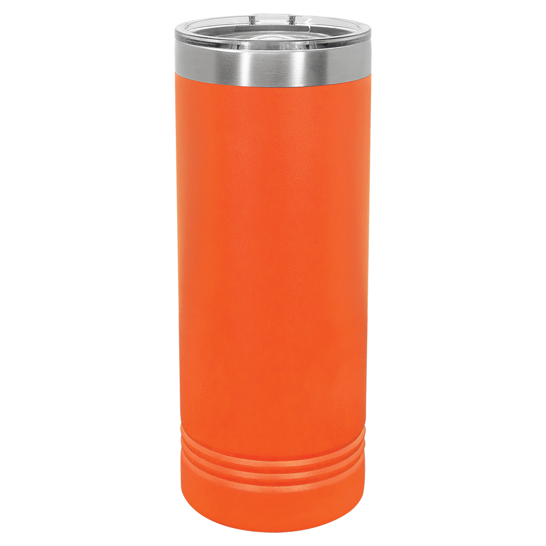 Polar Camel 22 oz. Orange Skinny Tumbler with Slider Lid